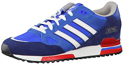adidas ZX750 G96718, Herren Sneaker, Blau (Bluebird/Running White Ftw/St Dark Slate F13), EU 43 1/3 (UK 9)