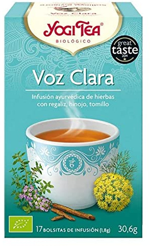 Yogi Tea Sollievo e Vigore Della Gola - 17 Bustine Filtro [32,3 gr]