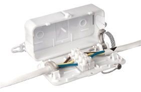 Debox DEKSB-001 4 pole connector block junction box (Pack of 1)