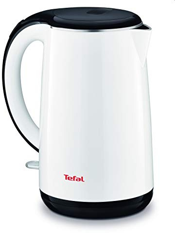 Tefal KO260130 Bouilloire électrique (1,7 l, 2400 W, en plastique, acier inoxydable, indicateur de niveau d'eau, protection contre la surchauffe)
