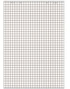 LANDR Flip-Chart-Block, 20 Blatt, kariert, flach liegend