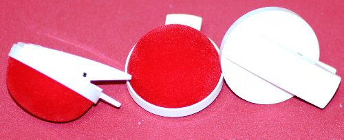 Nadelkissen mit Clip, für Moderation, rot