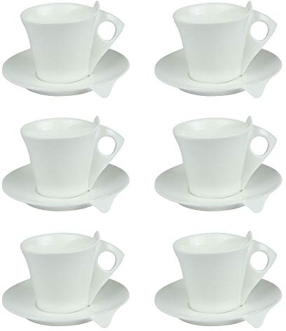 Table Passion - Coffret de 6 tasses et sous tasses Libra 10 cl
