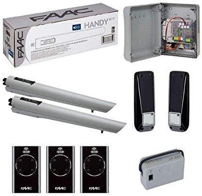 Faac KIT Handy Integral Motorizzazione Cancello Battente 24V