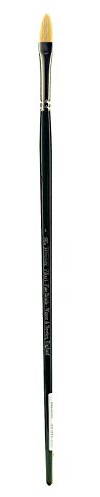 Winsor & Newton 5976704 Winton Filbertpinsel- Nr.4- 9,2 mm, für Ölfarbe, Acrylfarbe und Alkydfarbe