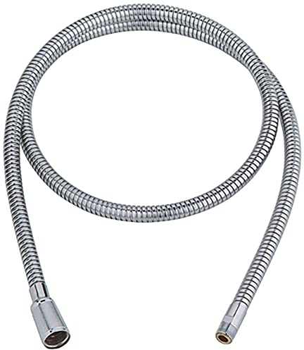 GROHE Metall-Brauseschlauch (1500 mm, ausschließlich für Spültischbatterien mit herausziehbarem Auslauf, Herstellergarantie: 5 Jahre), Chrom, 46092001
