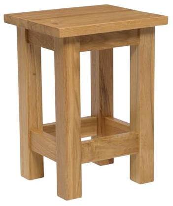 Hallowood Furniture Waverly Oak Small Occasional Table in Light Oak Finish