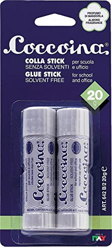 Colla stick Coccoina art. 642 B/2 blister - contenuto 2 stick da 20 g