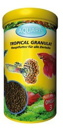 Aquaris Tropical GRANULAT – Akvarium fiskfoder 250 ml