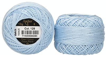 Anchor Perlgarn 8, 4591008-00128, Farbe:aquamarin, Stickgarne