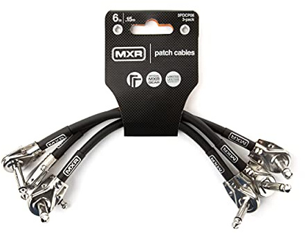 MXR Patch Cable 6 in|15 cm - 3 Pack (3PDCP06)