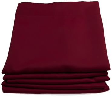 Moondream ThermActiv® Thermovorhang Winter+Sommer 2in1 | Kälte+Hitzeschutz | Verdunkelung | Patentierte Technologie | EU Herstellung | Faltenband | Rot MC330 | 140B x 300H cm