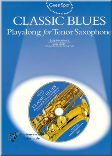 Classic Blues - Playalong for Tenor Saxophone - Tenorsaxophon Noten [Musiknoten]
