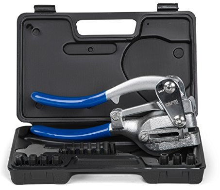 Capri Tools 21050 CP21050 - Punzonatrice per fori, colore: Nero