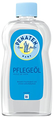 Penaten Pflege-Öl 500ml | Pflegendes Körperöl zur sanften Pflege und Reinigung von empfindlicher Babyhaut | Bewahrt Feuchtigkeit (1 x 500ml)