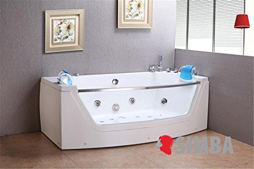 Bañera hidromasaje Jakuzzi Bañera de esquina spa hidromasaje Piscina PRIVILEGE Terapia luz de colores Jakuzzi para 2 nueva 180 x 90