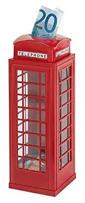 Spardose 14091 mit Telefonzellendesign