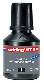 Edding Nachfülltusche BT 30 - für Boardmarker, 30 ml, schwar