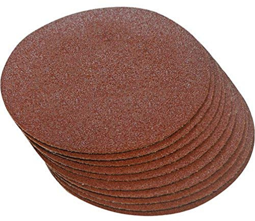 Silverline 298538 10 disques abrasifs auto-agrippants 300 mm Grain 60