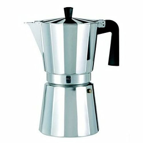 Valira Vitro 3103/ Caffettiera Alluminio 3 Tazze, Nero