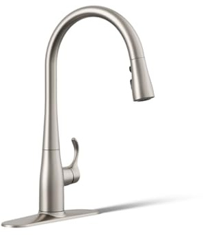 Kohler K-596-VS Faucet Spouts and Kits, Vibrant Stainless, 0.375
