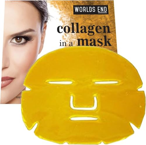5 x Premium Gold Bio Collagen Crystal Ansiktsmask, Anti-aging Hudvård