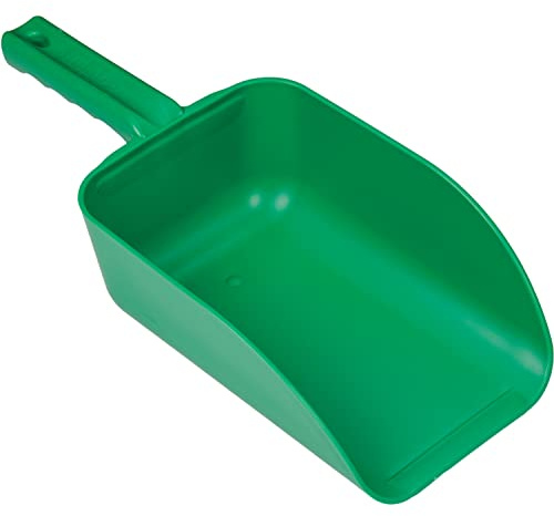 Remco 6500X Color-Coded Plastic Hand Scoop - BPA-Free, Food-Safe Scooper, Commercial Grade Utensils, Restaurant, and Food Service Supplies, Extra Large 82 Ounce Size, Green