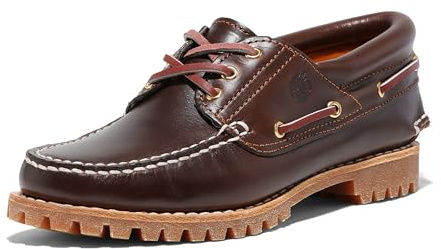 Timberland Heritage Noreen 3-Eye (Wide Fit) - Scarpe da Barca Donna, Marrone (Brown Smooth), 39 EU