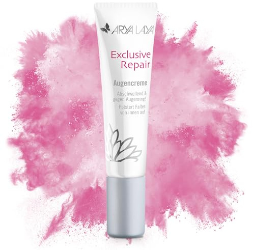 ARYA LAYA Exclusive Repair Augencreme, 15 ml | Anti-Aging Pflege, reduziert Schwellungen und Augenringe, reichhaltige Pflege für alle Hauttypen, vegan