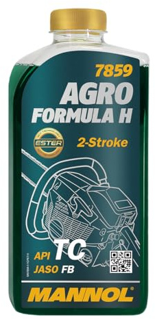 MANNOL 7859 Agro Formula H 2-taktsmotorolja för husqvarna, syntetisk, 1 l