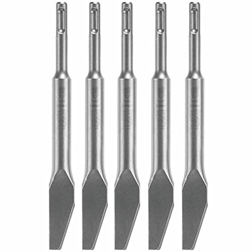 Bosch HS1400B5 SDS-plus Lot de 5 couteaux à mortier 1/4 x 20,3 cm