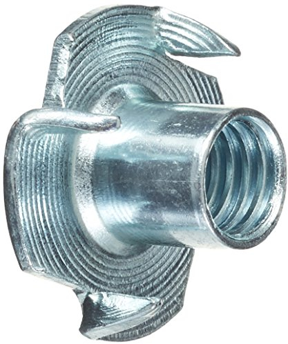 Dresselhaus 0/2049/001/8,0/11/ /17 Einschlagmuttern mit, 4 Einschlagspitzen, galv. verzinkt, M 8 x 11, 100 Stück