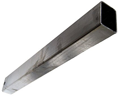 Zaunpfosten Bodenhülse zum Einbetonieren für 60x40mm Pfosten in feuerverzinkt 1003