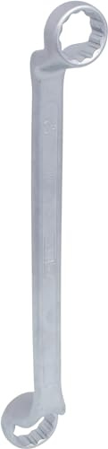 KS Tools 517.0817-E Llave de boca estrellada doble acodada, 24x30mm, colgador