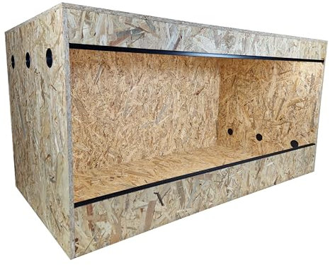 TerraBasic RepCage 120x60x60 OSB Terrarium, Seitenbelüftung