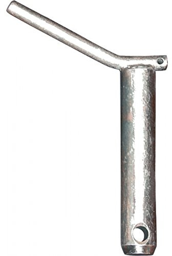 DTParts Lenkerbolzen Steering Knuckle Pin Metall Silber Ø22mm x 190mm