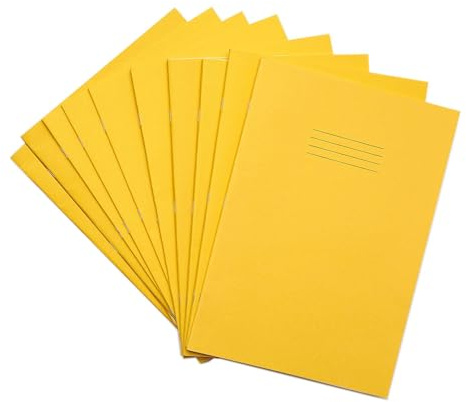 Rhino S10 A4 48 Seiten getöntes Schulheft A4 Yellow/Blue