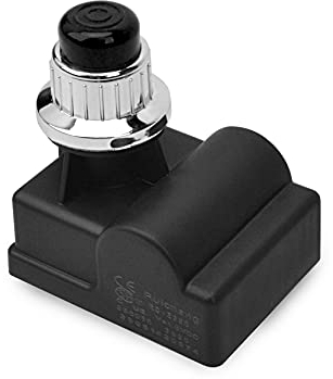 onlyfire 14461 Kompatibel/Ersatz Funkenerzeuger 6 Ausgänge AA Batterie Druckknopf Zünder Ersatz für BBQ Select Gas Grill Modelle von Brinkmann, Uniflame und andere, Silber