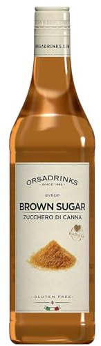 ODK Brown Sugar Syrup, Cocktails, Coffee, Iced Tea, Cooking, Baking and Desserts, 75cl