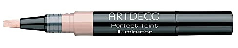 ARTDECO Perfect Teint Illuminator - Concealer, Highlighter für frischen Teint mit lichtreflektierenden Pigmenten und Pinselapplikator - 1 x 1,8 ml