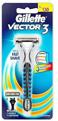 Gillette Vector 3 rasoio da barba manuale