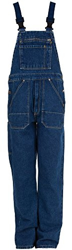 Eiko Jeans Latzhose, Blue Stonewashed (66)