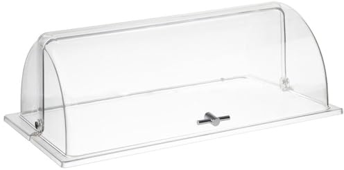 APS 11010 GN 1/1 Rolltop Abdeckung, 53 x 32, 5 x 19 cm, Verchromter Griff