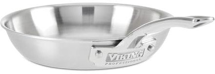 Viking Professional 5-Ply Stainless Steel Fry Pan, 8 Inch