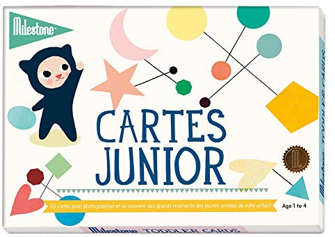 Milestone Cards – Tagebuch und Geburtsbuch – Karten und Erinnerungen Junior