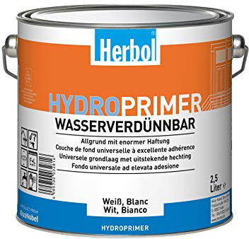 Herbol Hydroprimer 2,5 Liter Matt Wasserbasierte Holzfarbe 30.000 m² Abdeckung