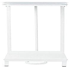 Jantex L548 - Soporte para bolsas de basura con pedal, color blanco