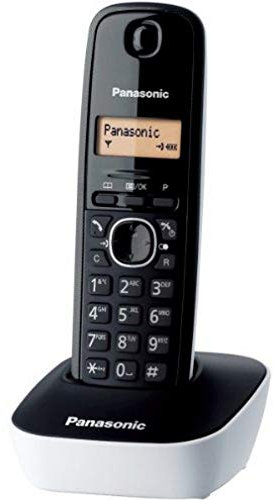 Panasonic Kx-Tg1611 Telefono Fisso, Bianco