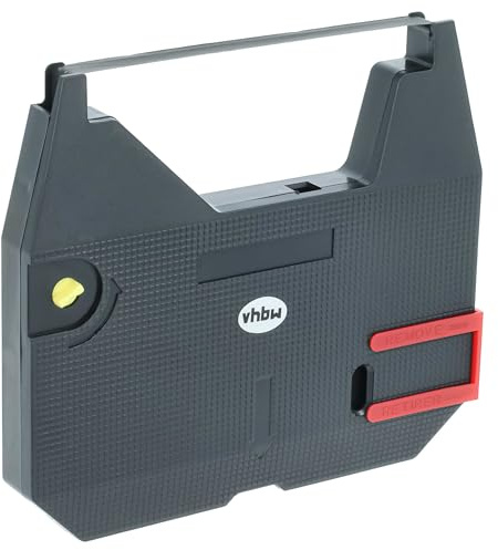 vhbw Farbband Schriftband kompatibel mit Olympia Monica 2 | 2 MD, MD Nadeldrucker, Bondrucker - Carbonband, Schwarz