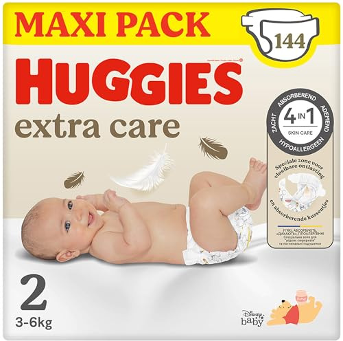 Huggies Baby, Größe 2 (3 – 6 KG), 24 Windeln